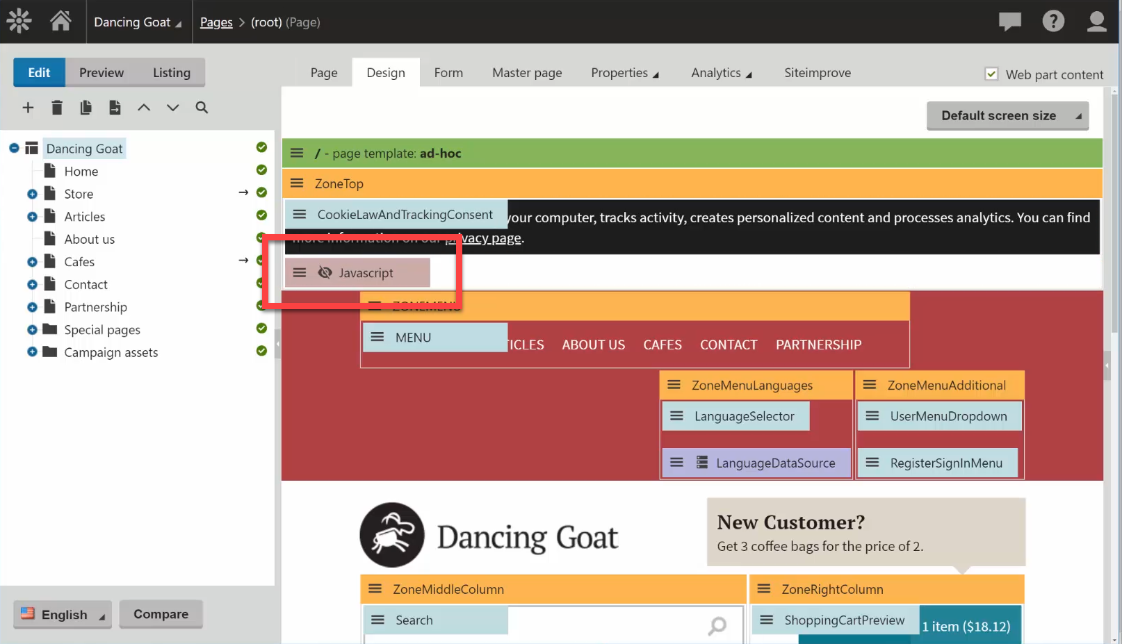 Add script to Master page (Option 2 JavaScript part) (7) Toolkit
